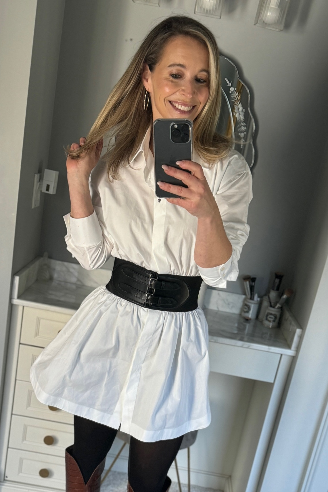 Classic shirt dress. 

#LTKworkwear #LTKover40 #LTKstyletip