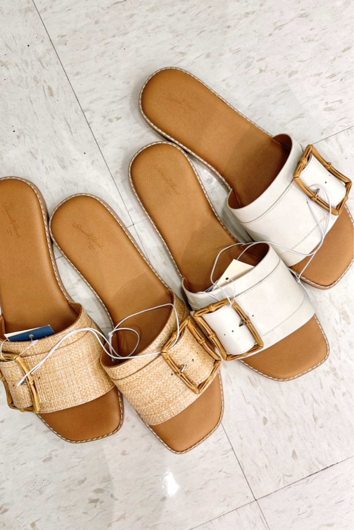 Amazing dolce vita dupe at target! buckle slides, straw buckle slides. Look for less. Summer style  target finds  Summer sandals. #summerstyle #targetfinds #neutralstyle #dupes#LTKFind

#LTKshoecrush #LTKstyletip
