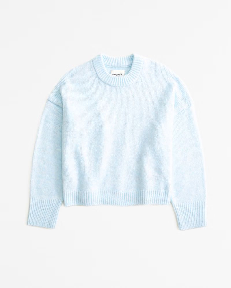 Wedge Crew Sweater | Abercrombie & Fitch (US)