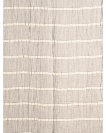 Made In Portugal Stripe Throw | Marshalls