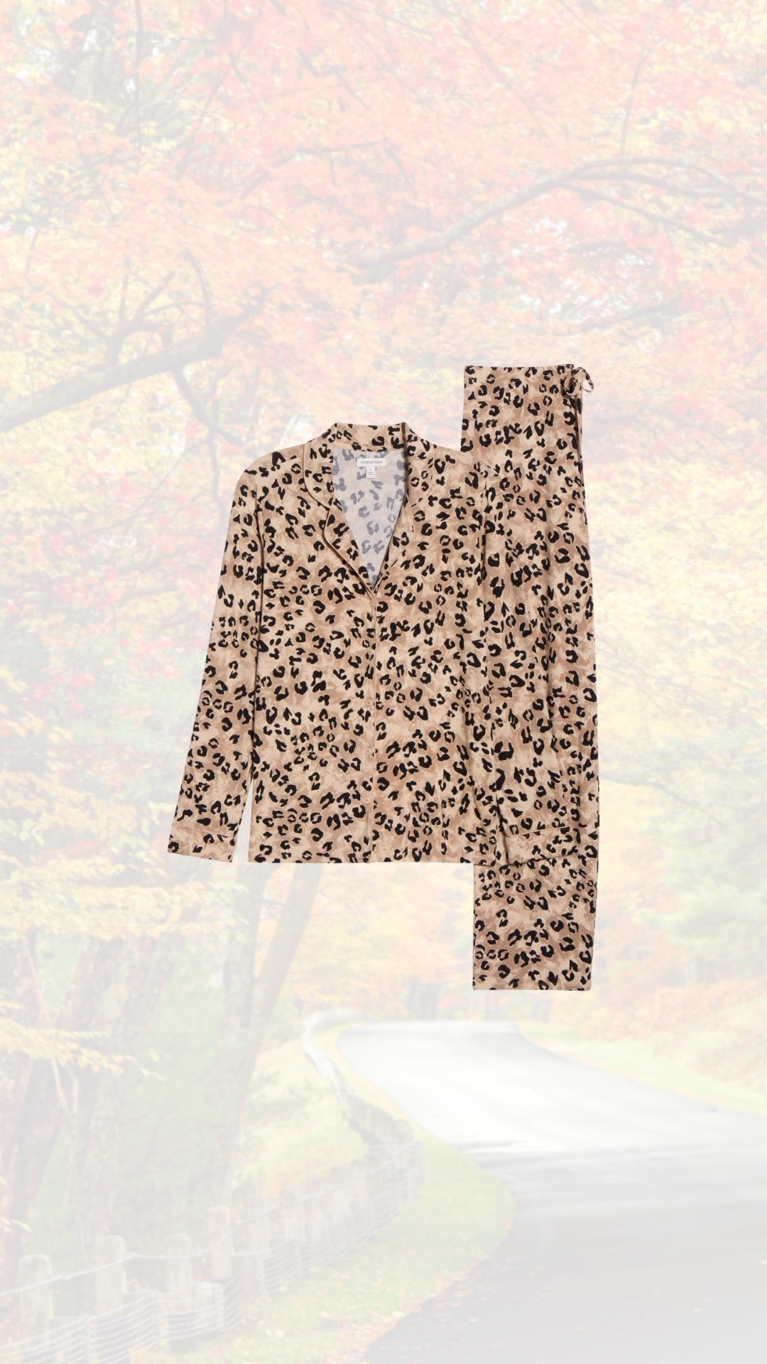 In love with these leopard print pjs ❤️
