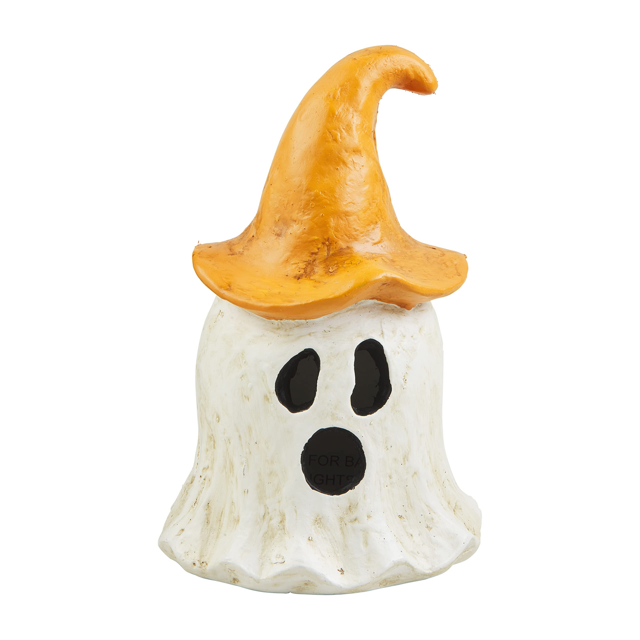 Mud Pie Witch Lantern, Orange Ghost, 3.75" x 6.75" | Amazon (US)