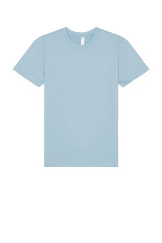 alo Conquer Crewneck Short Sleeve in Blue | FWRD 