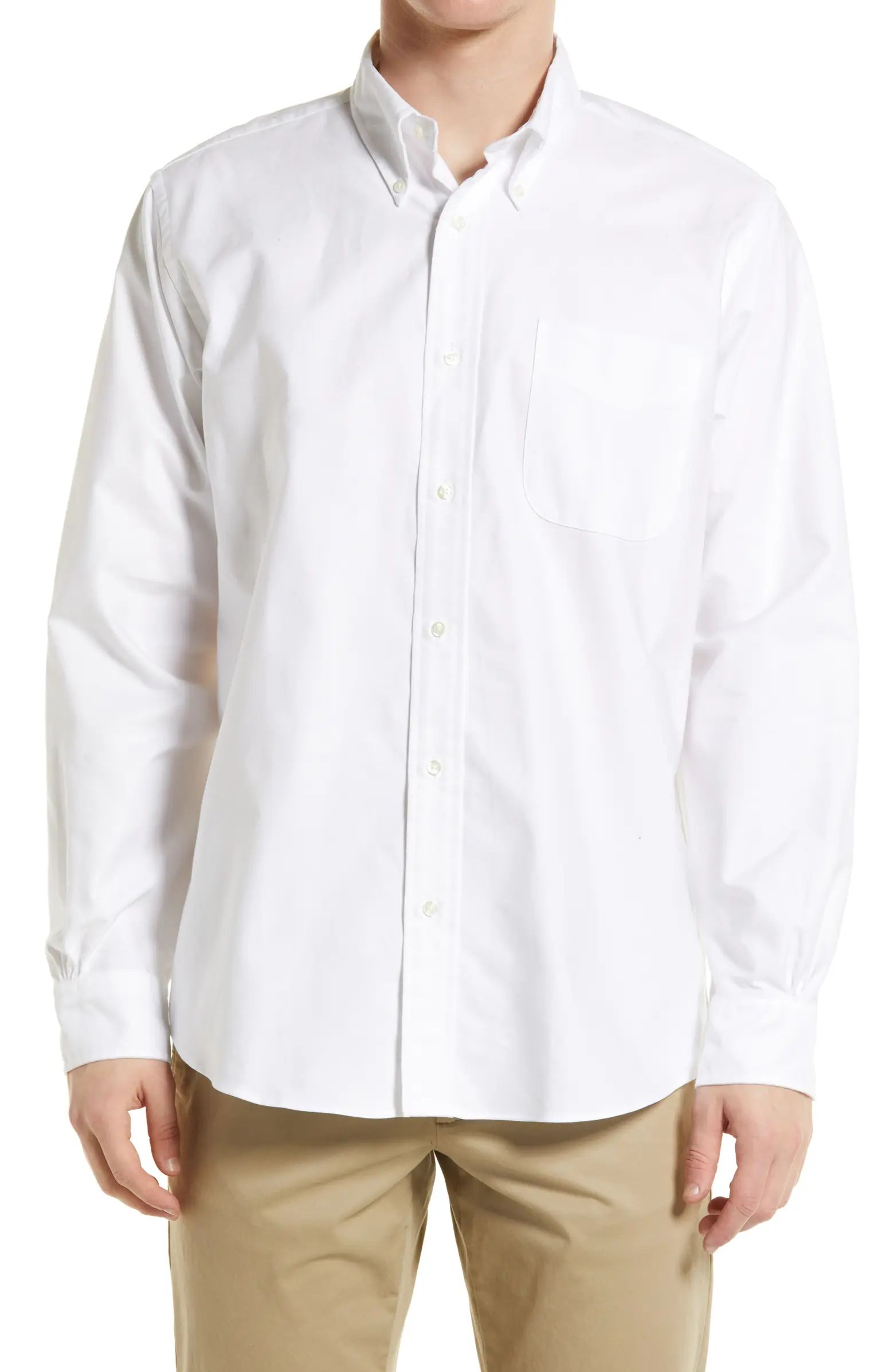 Men's Regent Fit Oxford Button-Down Shirt | Nordstrom