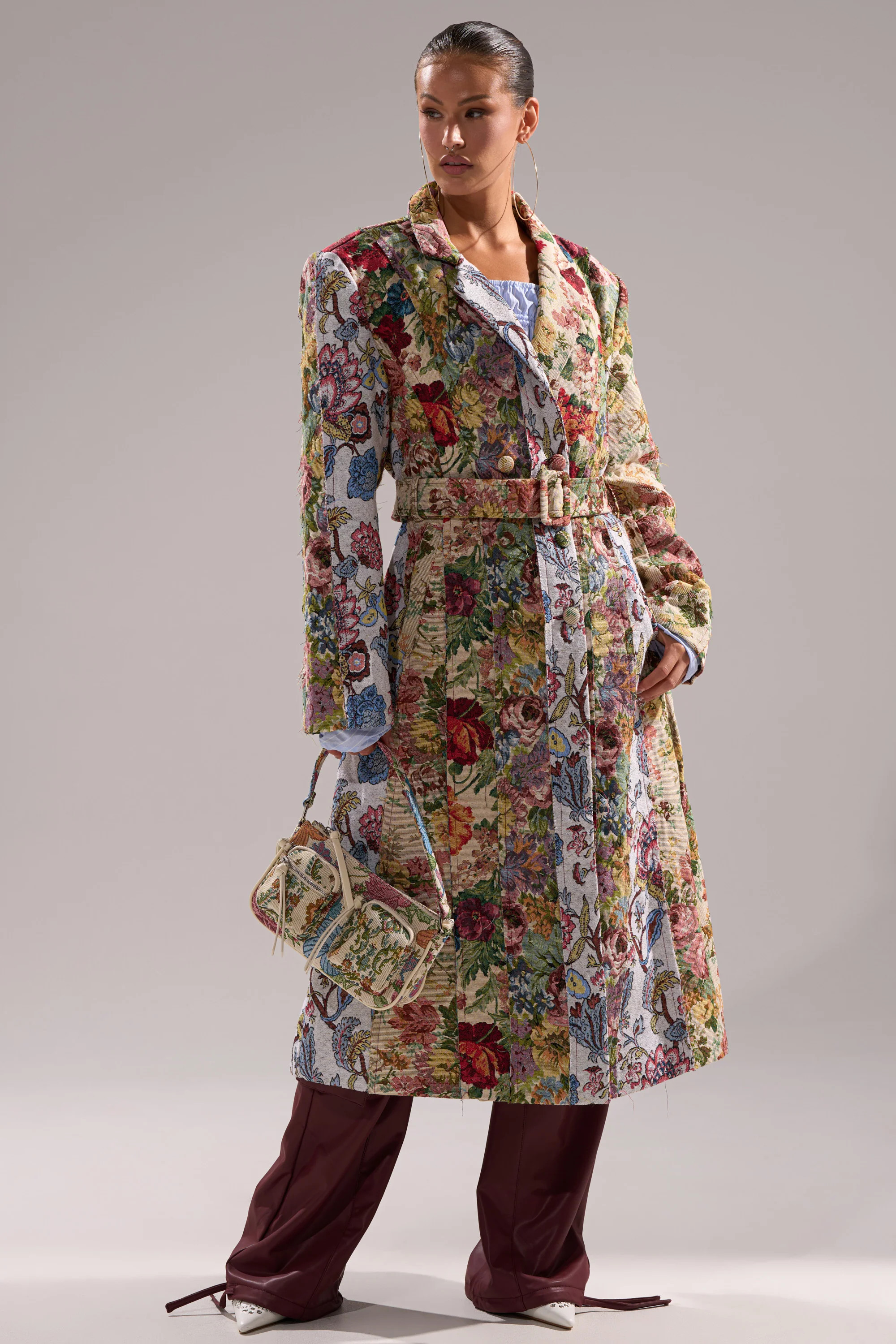 SUNDAY PATCHWORK TRENCH | AKIRA