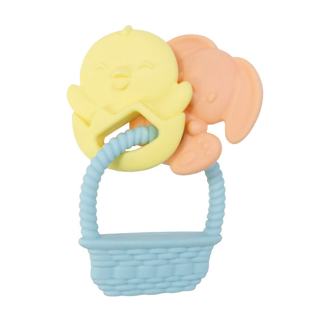 Silicone Bunny Basket Teether | Nuby (US)