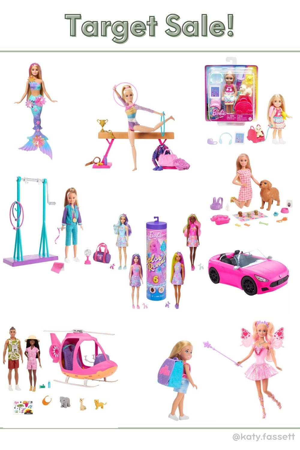 Target has Barbies BOGO 50% off!! 
