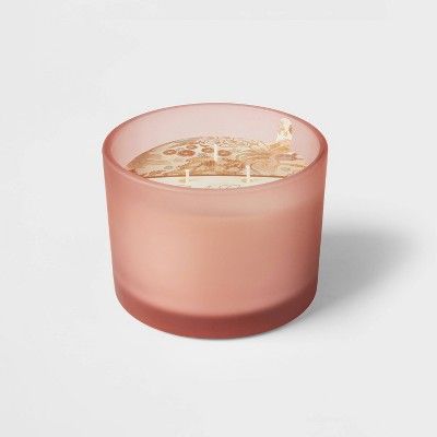 3-Wick Jar Apple Cider Donut Coral View Candle - Threshold&#8482; | Target