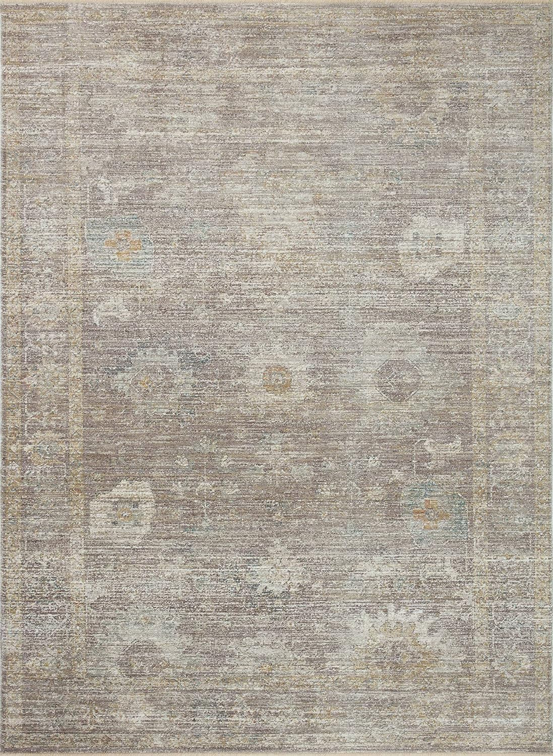 Amazon.com: Loloi Magnolia Home by Joanna Gaines Millie Collection MIE-05 Stone/Natural 5'-3" x 7... | Amazon (US)
