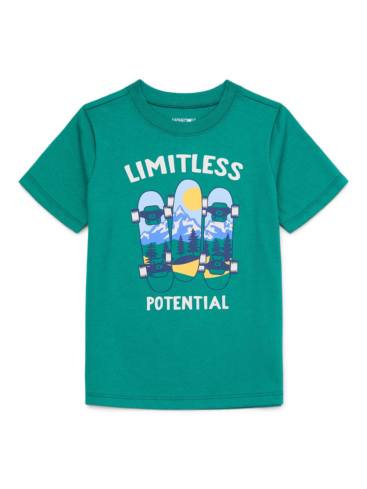 Garanimals Toddler Boy Short Sleeve Graphic T-Shirt, Sizes 18M-5T | Walmart (US)