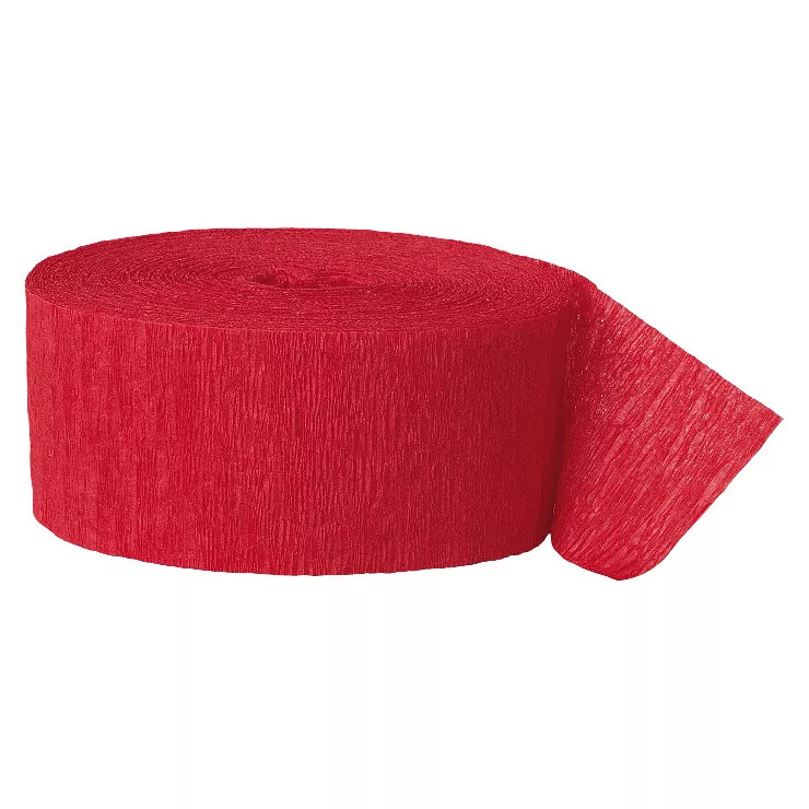 Red Crepe Streamer - Spritz™ | Target