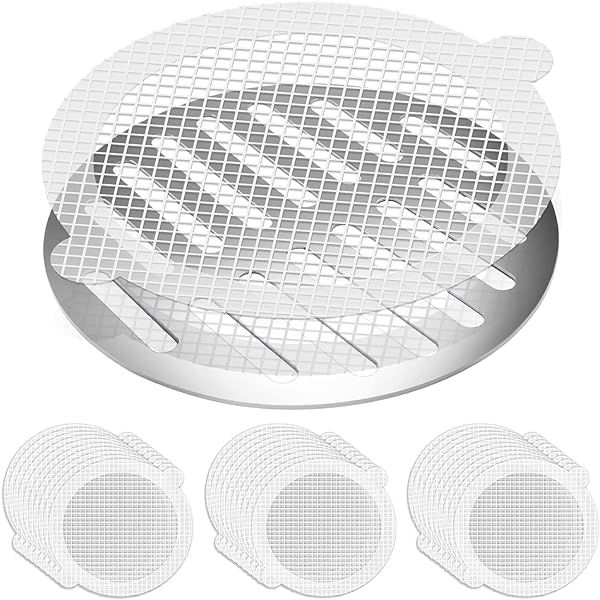 Aire Allure, 25 Pack, Disposable Shower Drain Hair Catcher Mesh Stickers | Amazon (US)