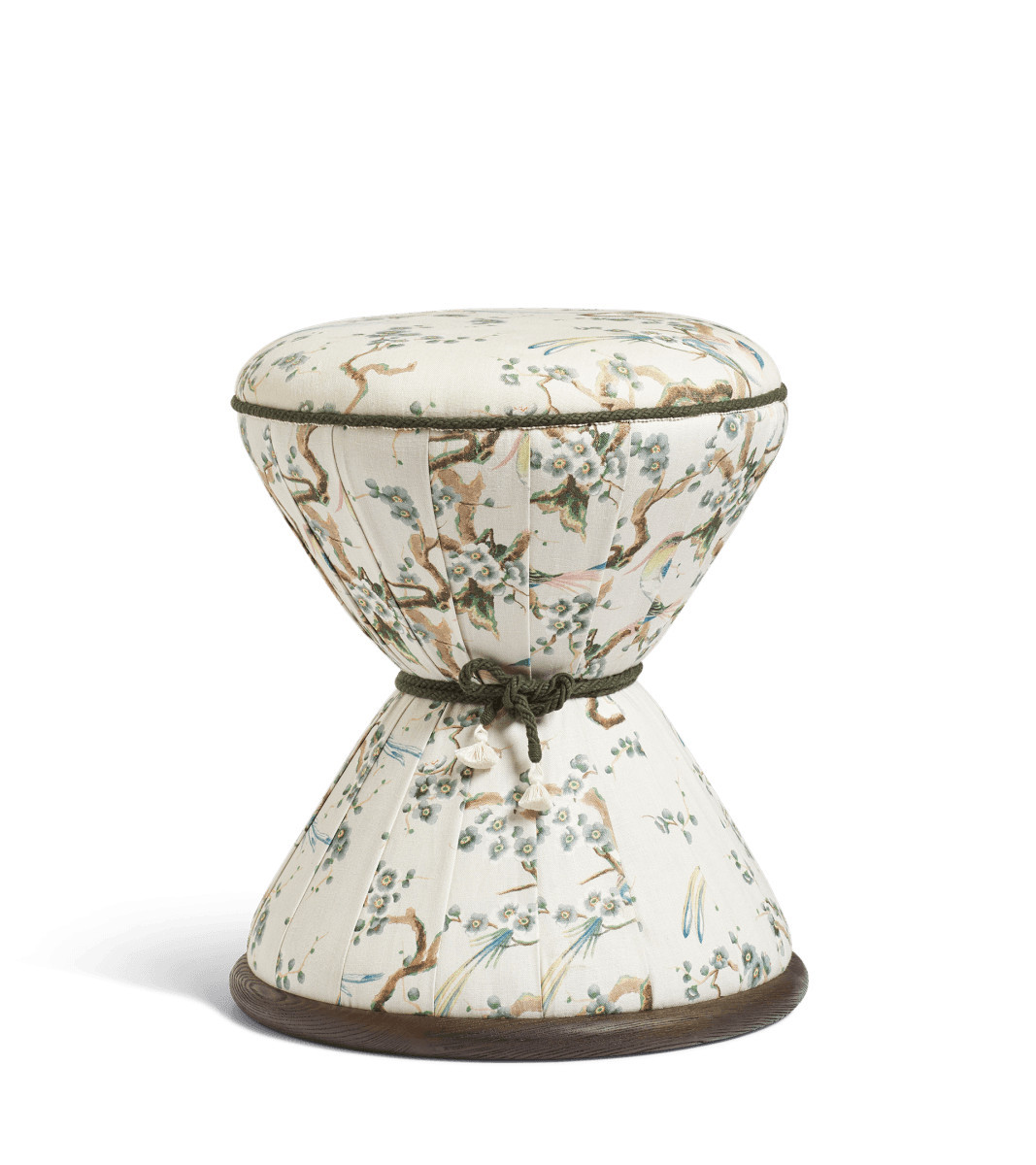 Adam Lippes X OKA Magistry Stool - Multi | OKA UK