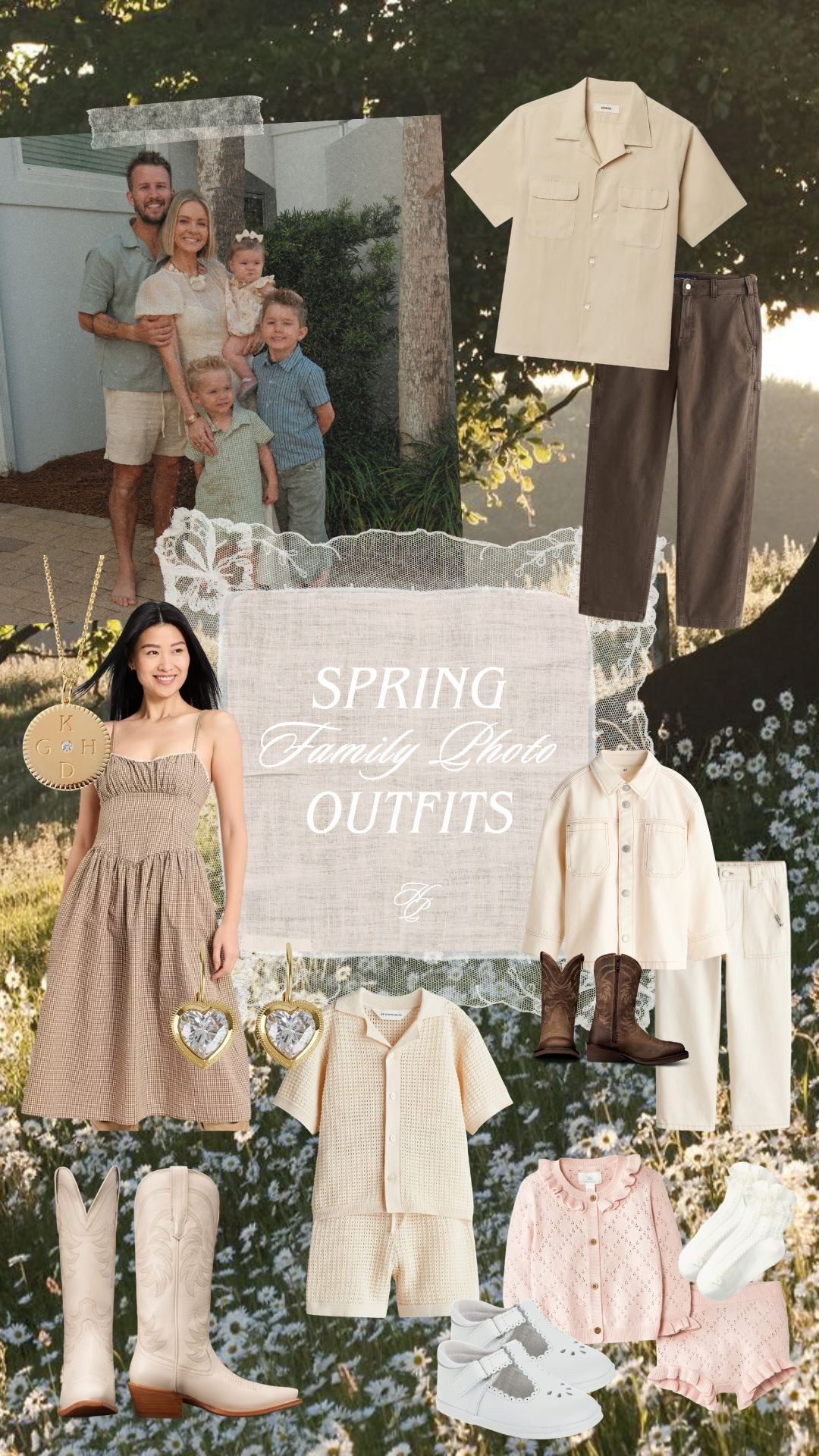Spring family photo outfit inspo!

#LTKmomlife #LTKKids