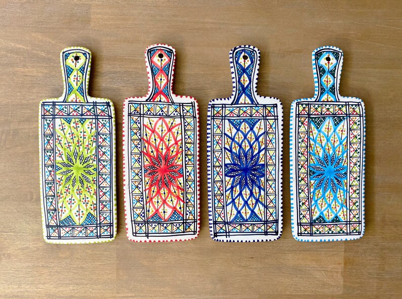 Cheese Board Charcuterie Board Tapas Board Ceramic Cutting - Etsy | Etsy (US)