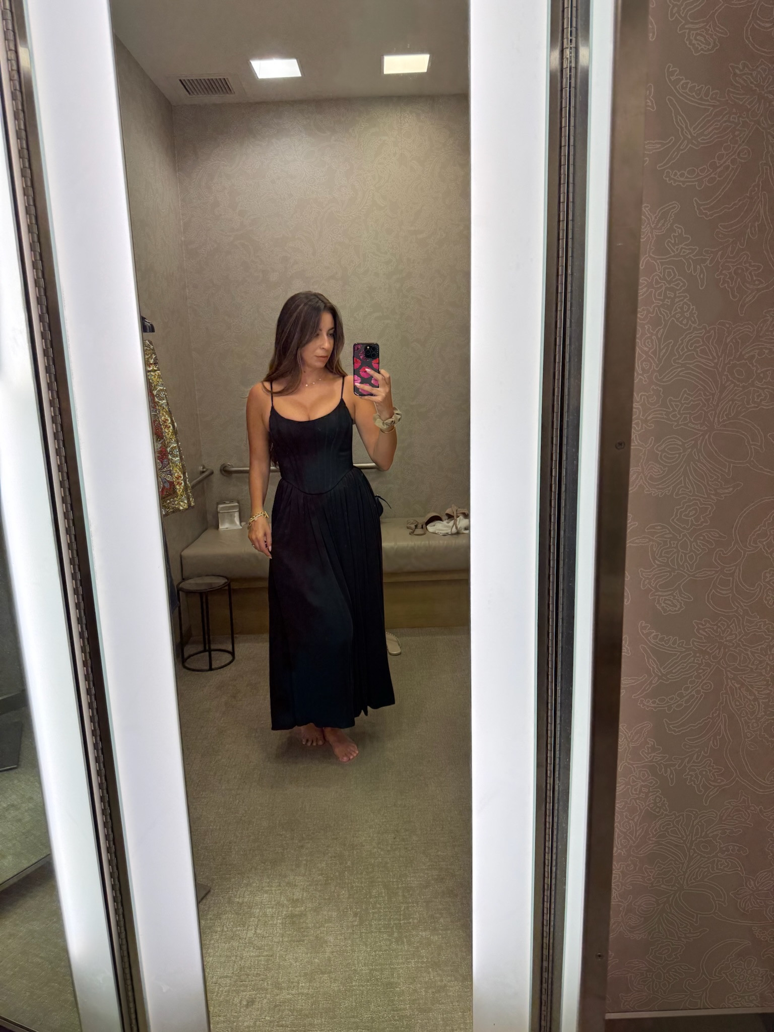 LOVED this black silk corset dress from Zimmerman!! SO pretty and flattering! May want to go up a size if you're larger in the chest area.

Would be beautiful for a wedding! 

 

#LTKMostLoved 

#LTKWedding