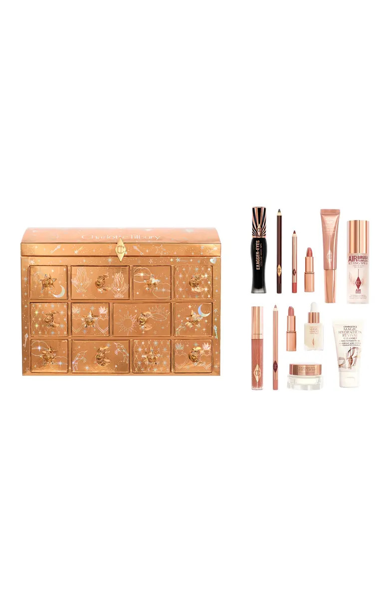 Charlotte Tilbury Holiday 12-Door Treasure Chest Set $314 Value | Nordstrom | Nordstrom