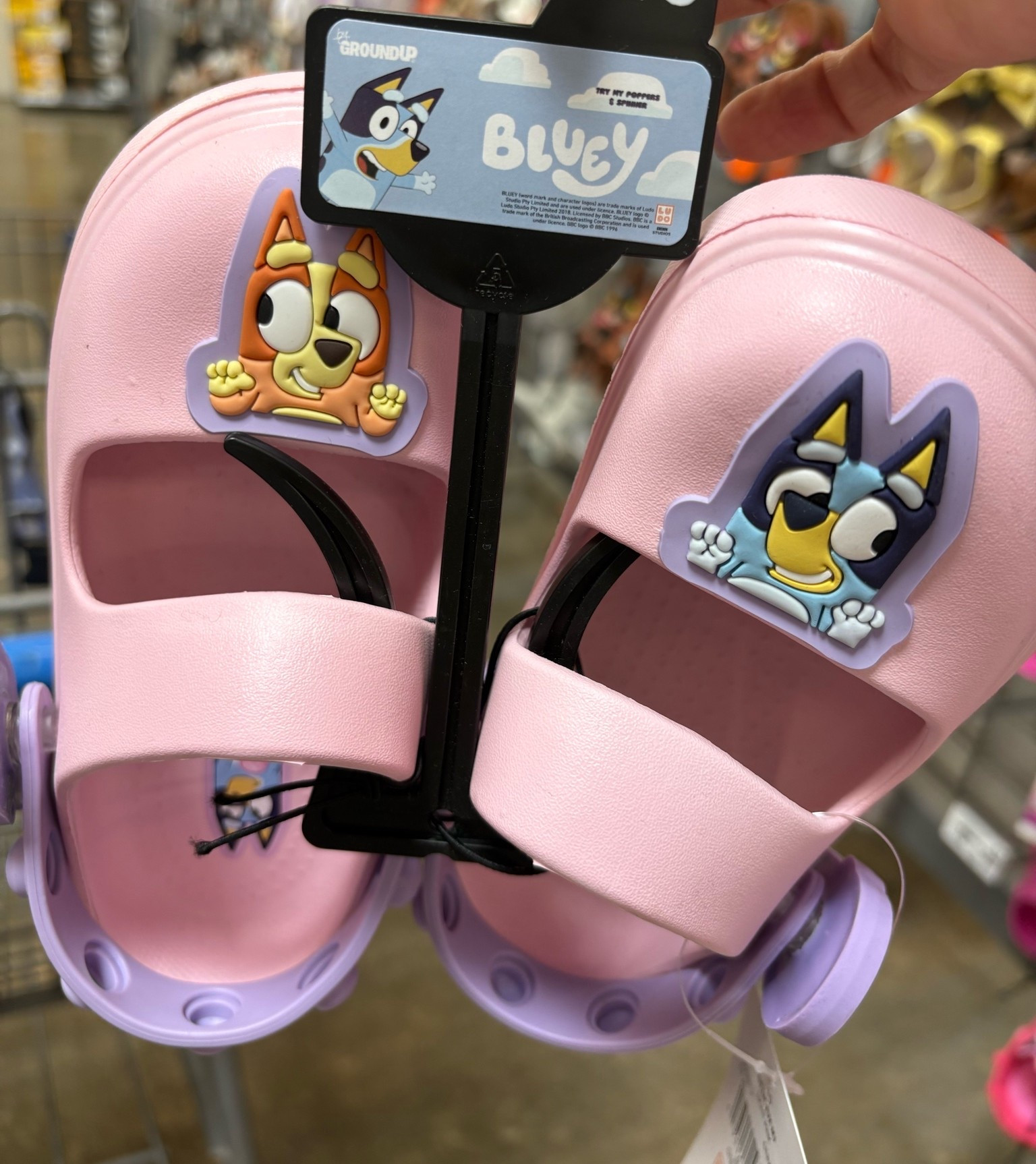 Bluey Toddler Girls Mary Jane Clog

Bluey moms, don’t walk… RUN 💙🧡🎀
These Bluey Toddler Girls Mary Jane Clogs are the cutest summer shoe find! Featuring both Bluey and Bingo on an adorable pink design, these shoes are perfect for little fans who want to take their favorite characters everywhere they go.
The Mary Jane clog style combines the comfort of a clog with the security of a strap, making them great for playground adventures, daycare, park days, vacations, and everyday wear. They’re lightweight, easy to slip on, and toddler-approved for busy little feet.
At just $13, these are such an affordable Bluey find and the perfect addition to any toddler girl’s summer wardrobe.

Walmart Deals 

#LTKKids #Bluey #BlueyAndBingo #ToddlerGirlStyle #KidsShoes #BlueyFan #WalmartFinds #ToddlerFashion #SummerShoes #MomLife

#LTKSeasonal #LTKKids #LTKBaby