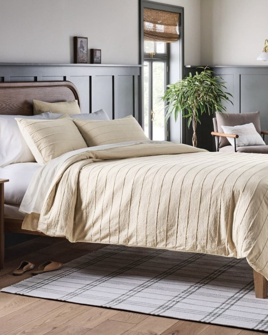 Stripe stick duvet cover by hearth & hand with magnolia. 

This duvet cover is ran with subtle stripes. It’s machine washable. 

On sale for target circle week

#targetcircleweek #hearth&hand 

#LTKSeasonal #LTKU #LTKSaleAlert