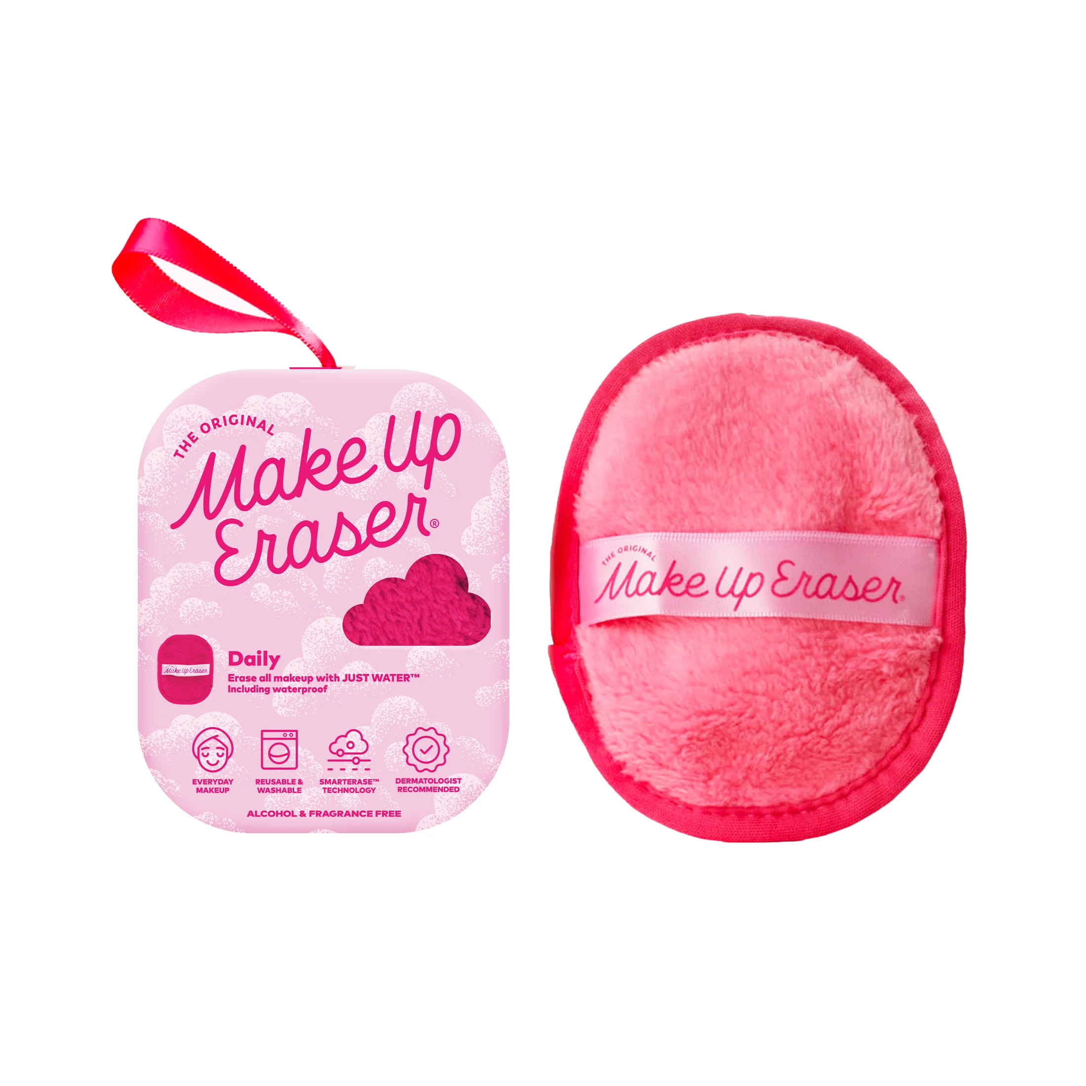 The Original MakeUp Eraser, Pink Daily Makeup Eraser Reusable Cloths | Walmart (US)
