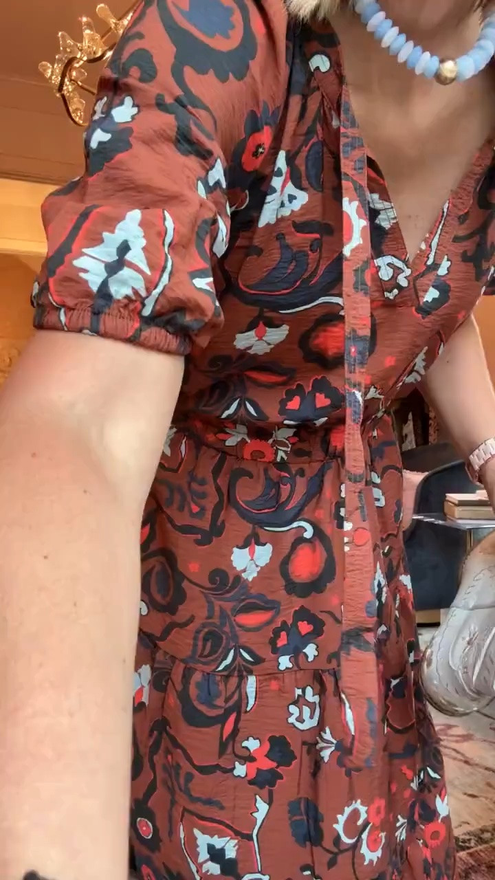 Oh the colors of this dress are so good! Perfect color combo! I’m wearing xs dress and 8 boots tts. 

*code mixandmatch at Erin McDermott

#LTKdayinmylife #LTKootd #LTKmomlife