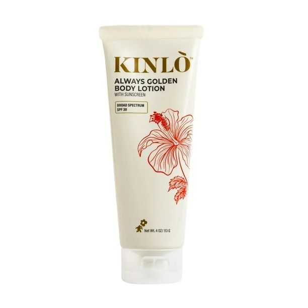 KINLO Always Golden Body Lotion with SPF 30, Daily Moisturizer, Blue Light Protection, Non-Greasy... | Walmart (US)