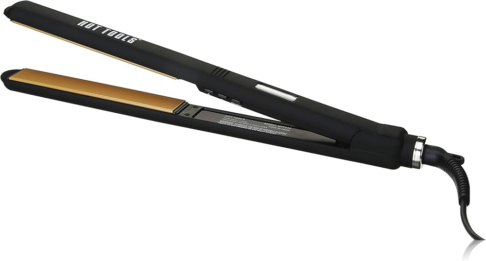 HOT TOOLS 1" Flat Iron - Extra Long Plate | Amazon (US)