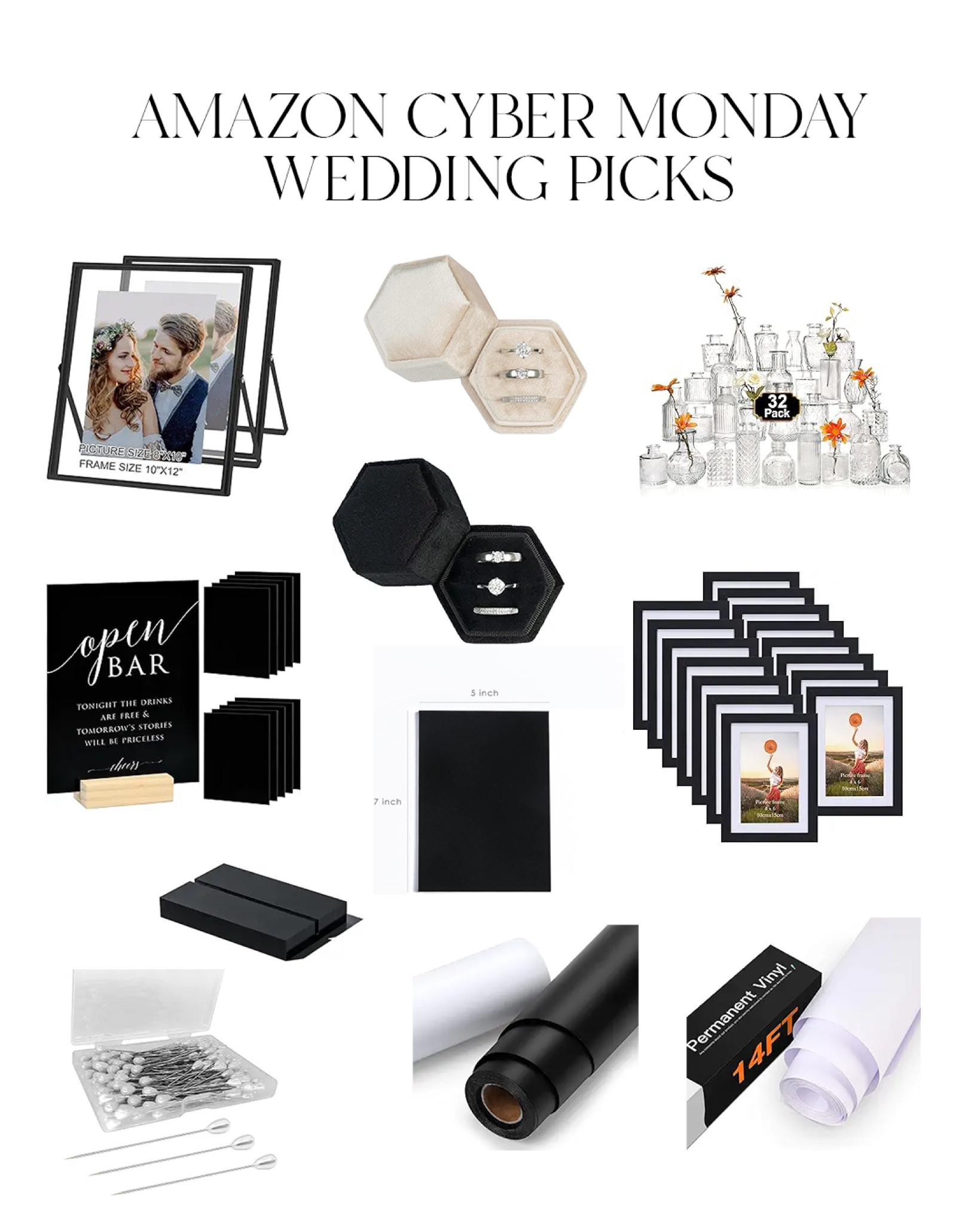 Amazon Cyber Monday wedding picks! 