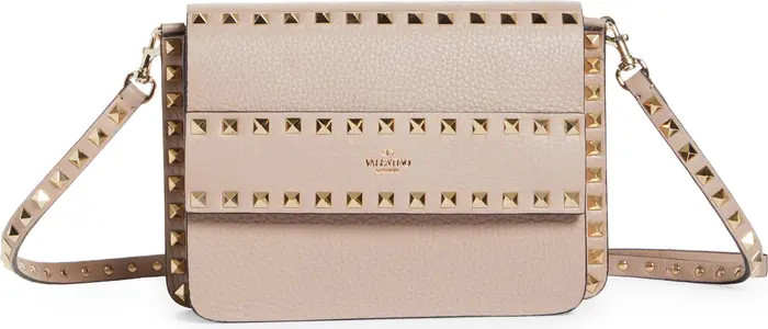 Valentino Garavani Valentino Rockstud Leather Crossbody Bag | Nordstrom | Nordstrom