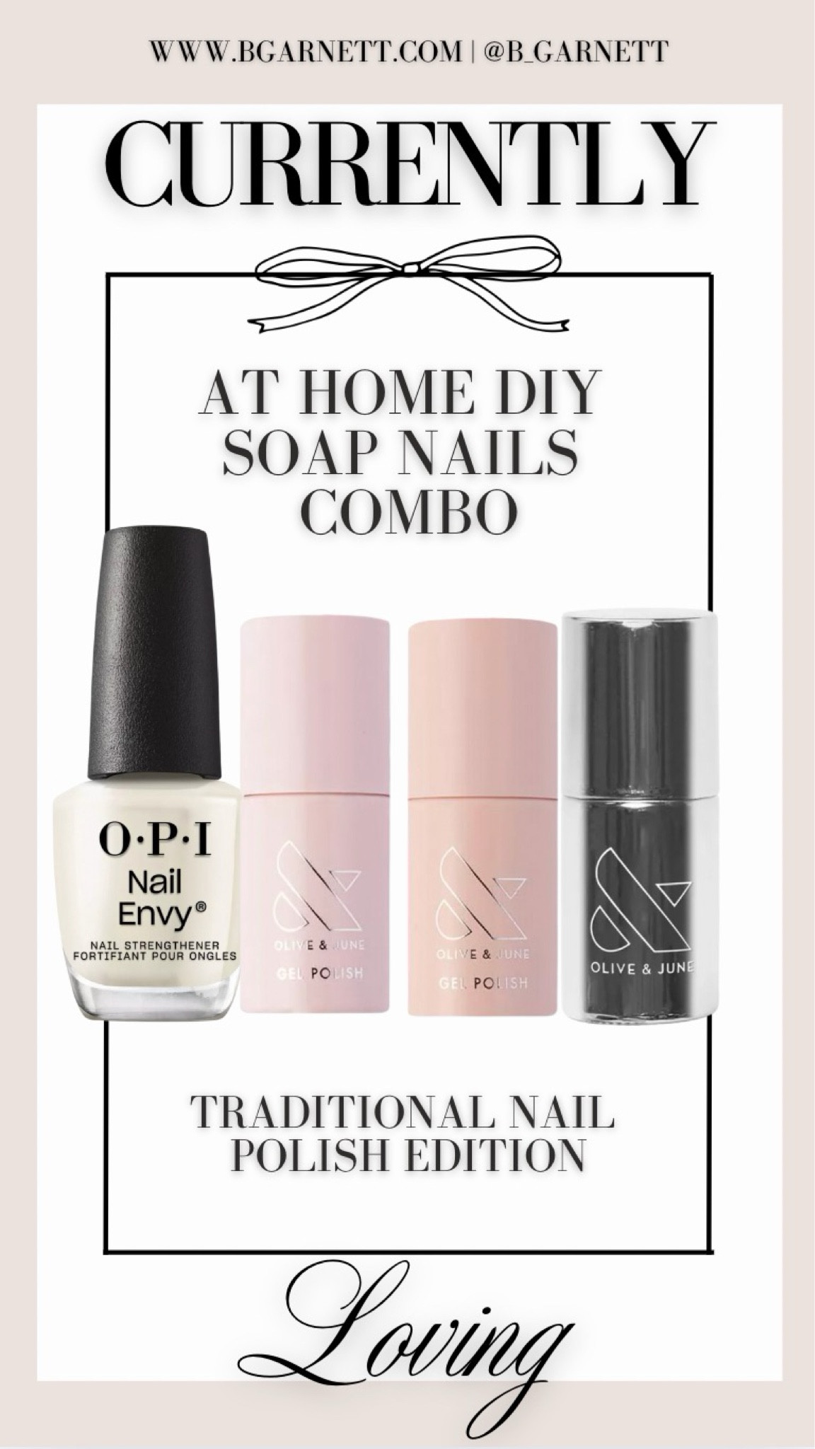 Viral soap nails bit make it traditional nail polish (and working towards strong natural nails) 

Nails | diy manicure | soap nails 

#LTKBeauty #LTKWatchNow #LTKFindsUnder50