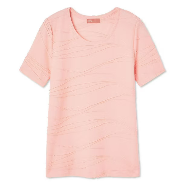 Iyla Women's Short Sleeve Ripple Tee | Walmart (CA)