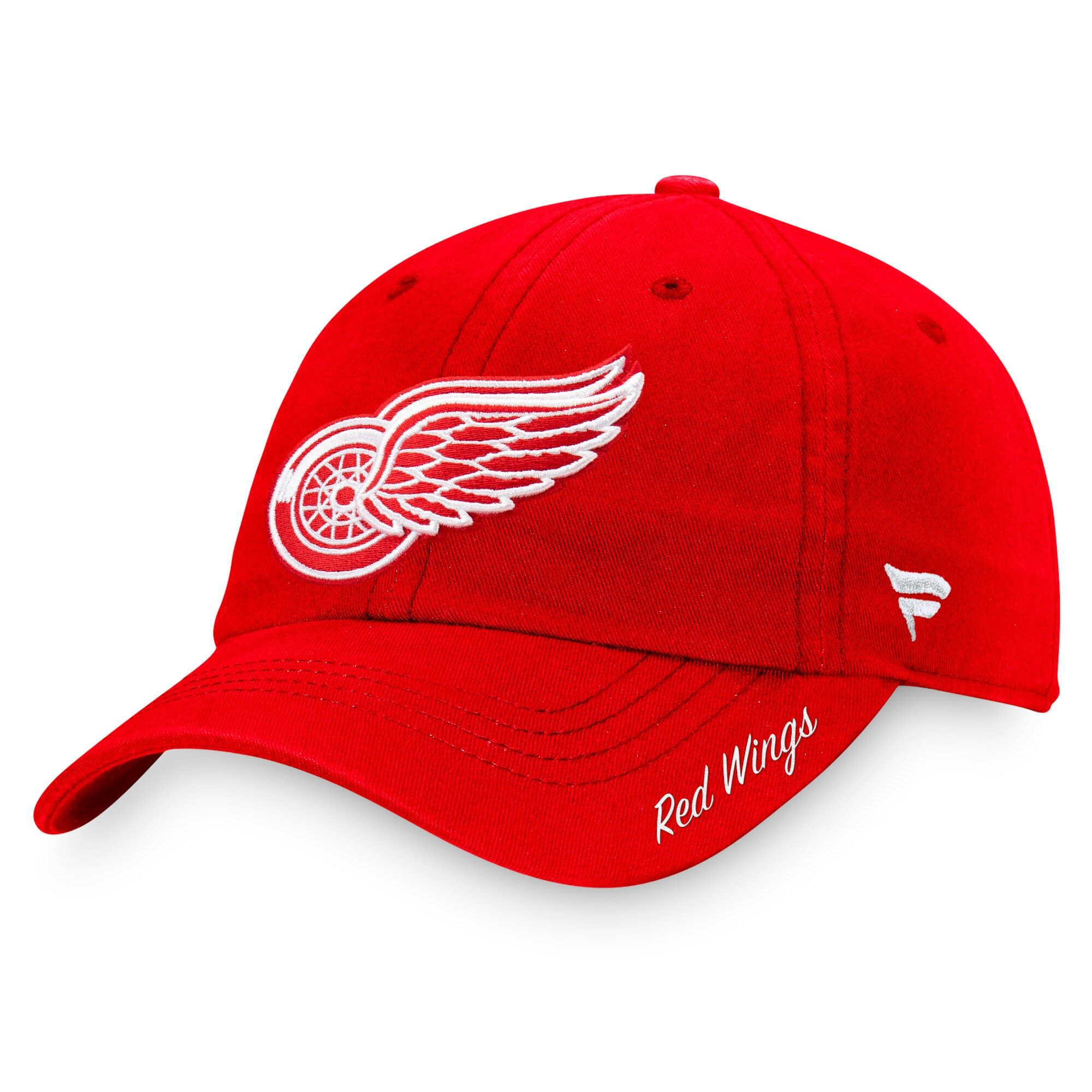 Women's Detroit Red Wings Fanatics Branded Red Core Primary Logo Adjustable Hat | NHL Shop