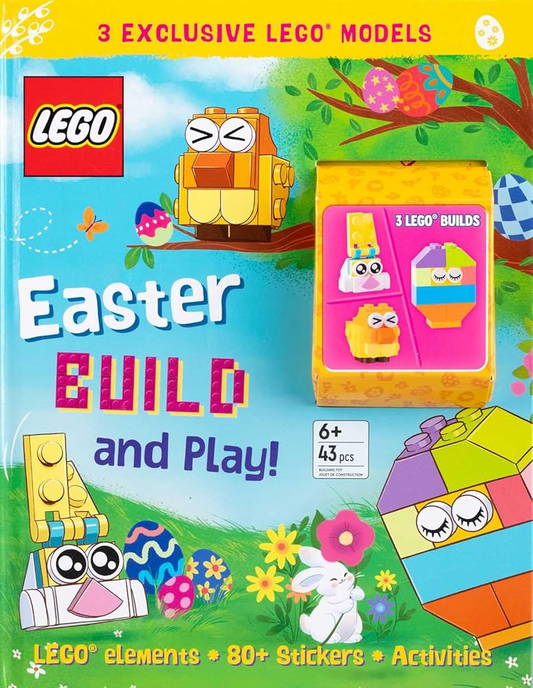 LEGO Books: Easter Build and Play! (Activity Book with Minifigure) | Amazon (US)