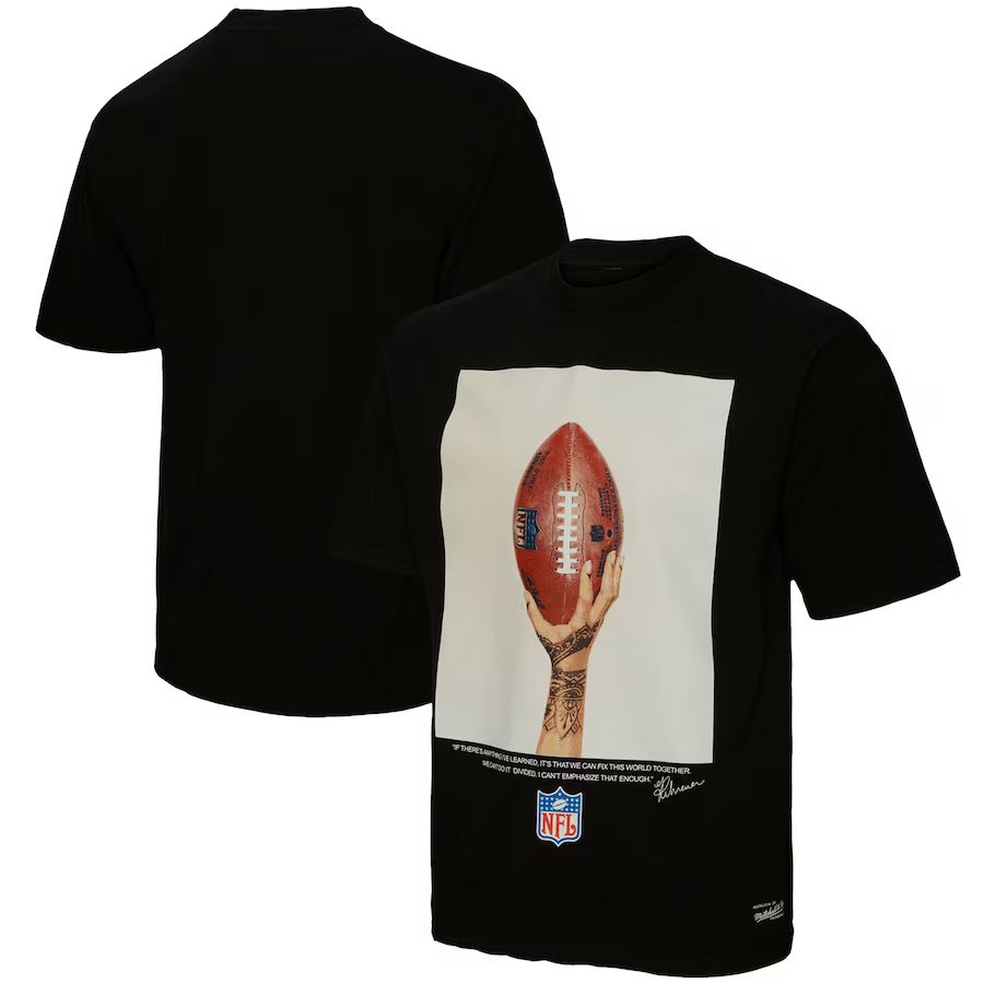 FENTY for Mitchell & Ness Unisex Super Bowl LVII Icon T-Shirt - Black | Fanatics