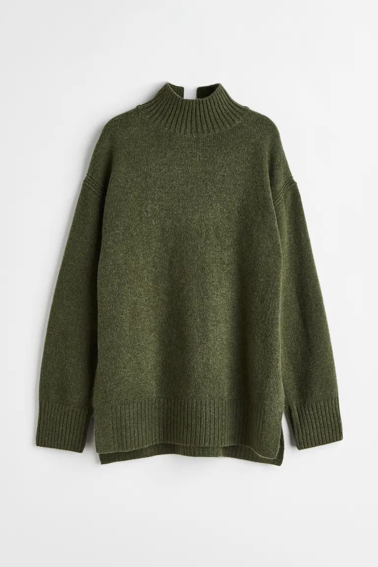 Oversized Turtleneck Sweater | H&M (US + CA)