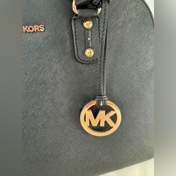 NEW Michael Kors Black Large Dome Satchel Bag NWOT | Poshmark