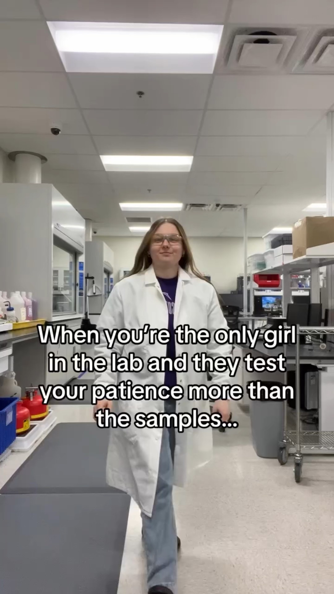 When you’re the only girl, and you simply REFUSE to be quiet! 👏🏻

I’m not here to shrink, soften my tone, or make anyone more comfortable with my confidence. If that reads as “attitude”… I’ll survive….

Just know, I WILL be opening my mouth and advocating not just for myself but for the whole lab too! 😉

#WomenInSTEM #STEMGirl #ConfidentWomen #MainCharacterEnergy #LabLife