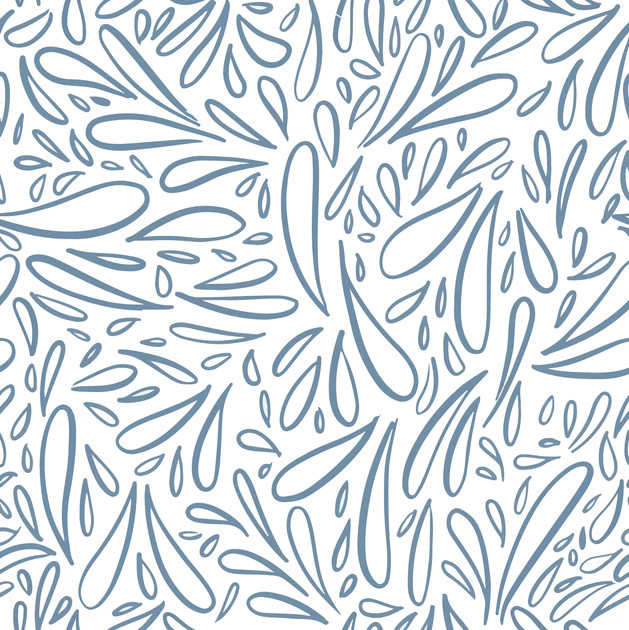 Droplets in Blue | MUSE Wall Studio