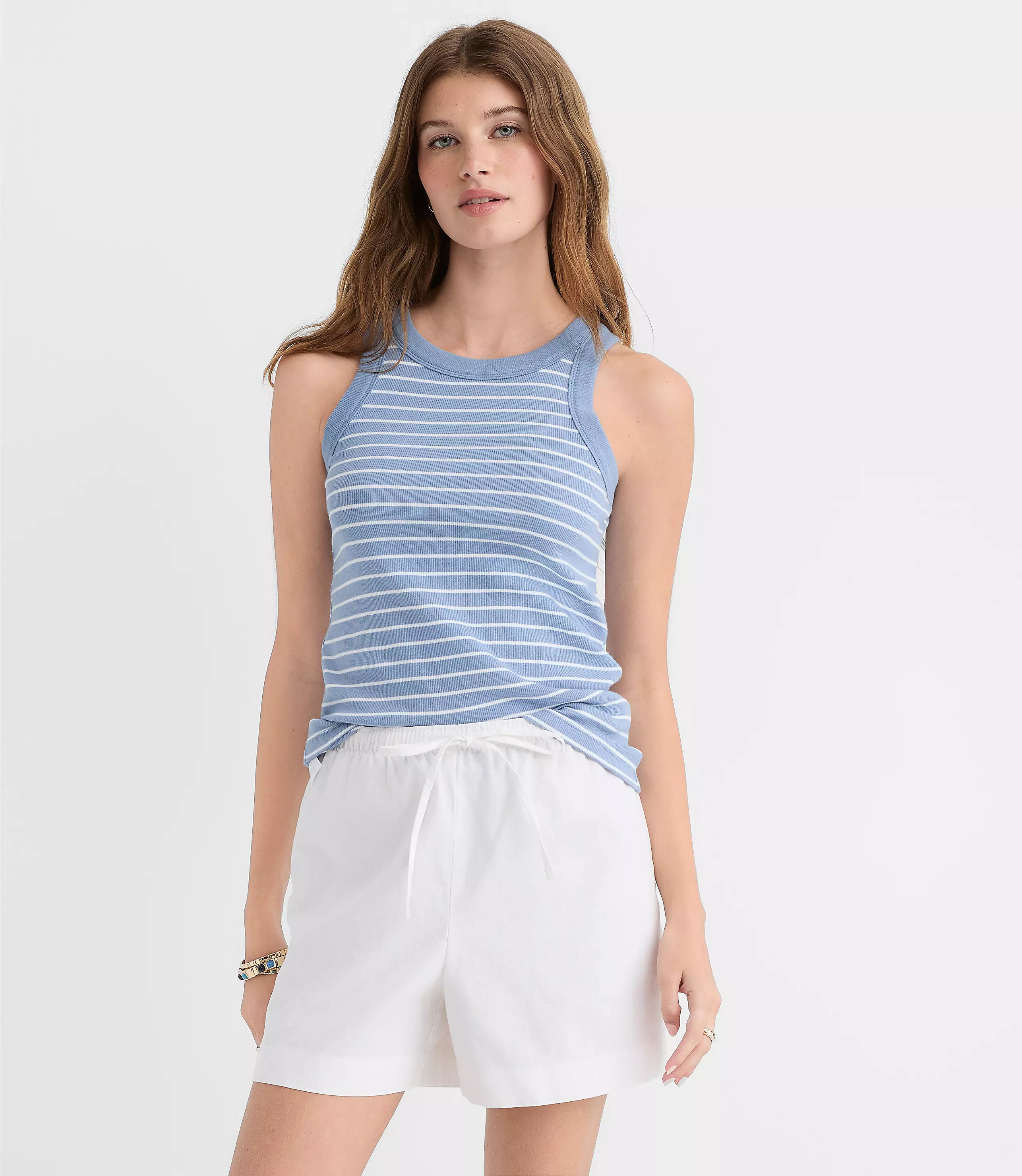 Striped Perfect Tank | LOFT