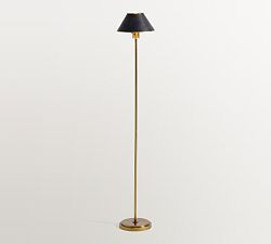Ford Metal & Leather Floor Lamp (54") | Pottery Barn (US)