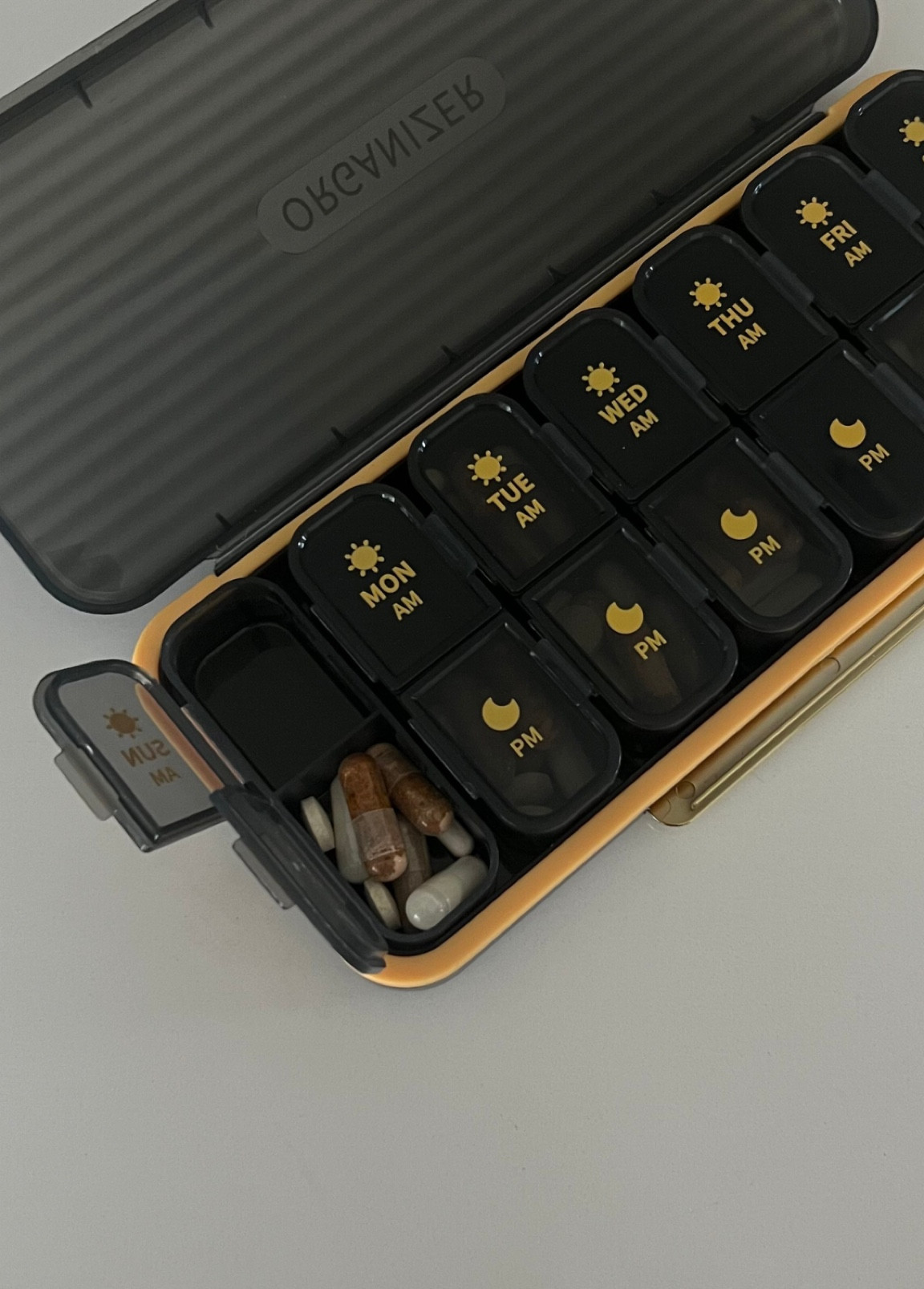 Chic medication organizer for travel


Amazon finds, vacation, organization, gold and black, supplements, health and wellness, neutral 

#LTKTravel #LTKHome #LTKStyleTip