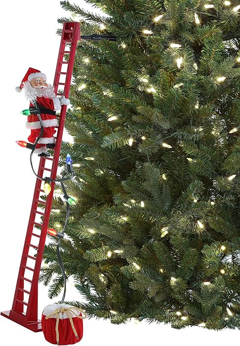 Mr. Christmas Super Climber Christmas Decoration, 42 Inches, Santa Claus | Amazon (US)