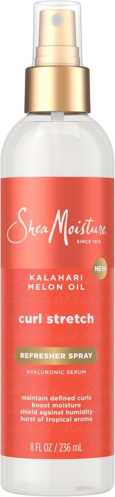 SheaMoisture Curl Stretch Refresher Spray Kalahari Melon Oil and Marula Oil Between Wash Style St... | Amazon (US)