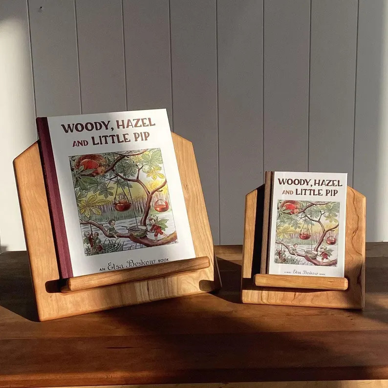Book Display Stands - Table Top 8x8 or 12x12 Inches - Cherry and Maple Wood Options - Etsy | Etsy (US)