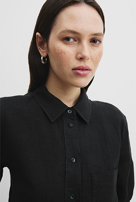 Organically Grown Linen Shirt | Country Road (AU)