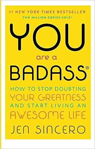 You Are a Badass: How to Stop Doubting Your Greatness and Start Living an Awesome Life



Paperba... | Amazon (US)