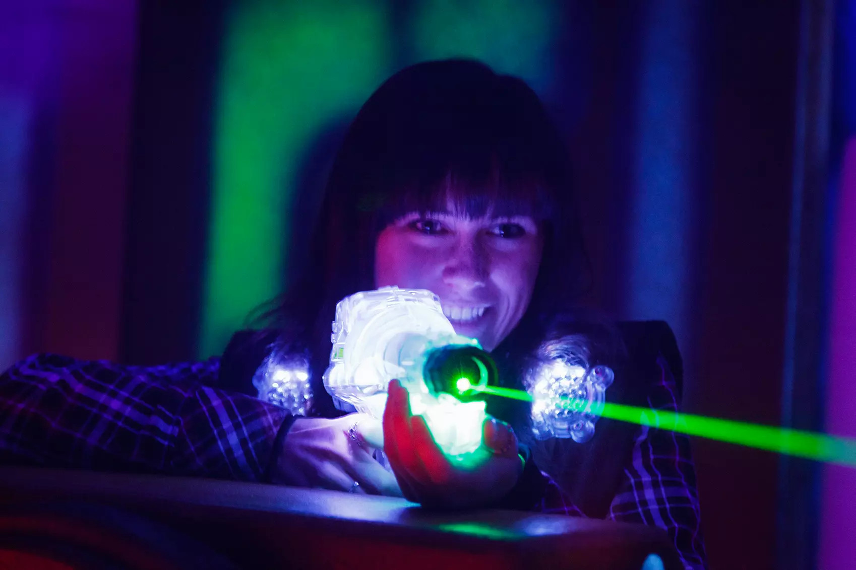 Enjoy Arcade Admission & Up to 50% Off on Arcade Fun at Bullz Eye Nerf Arcade: Group Packages for... | Groupon North America