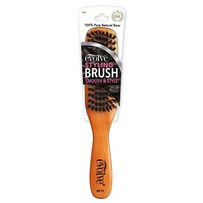 Evolve Products Styling Hair Brush - Wood | Target