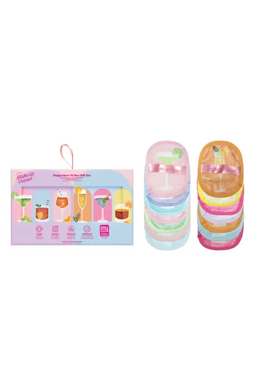 The Original MakeUp Eraser Happy Hour 14-Day MakeUp Eraser Set $50 Value in None at Nordstrom | Nordstrom