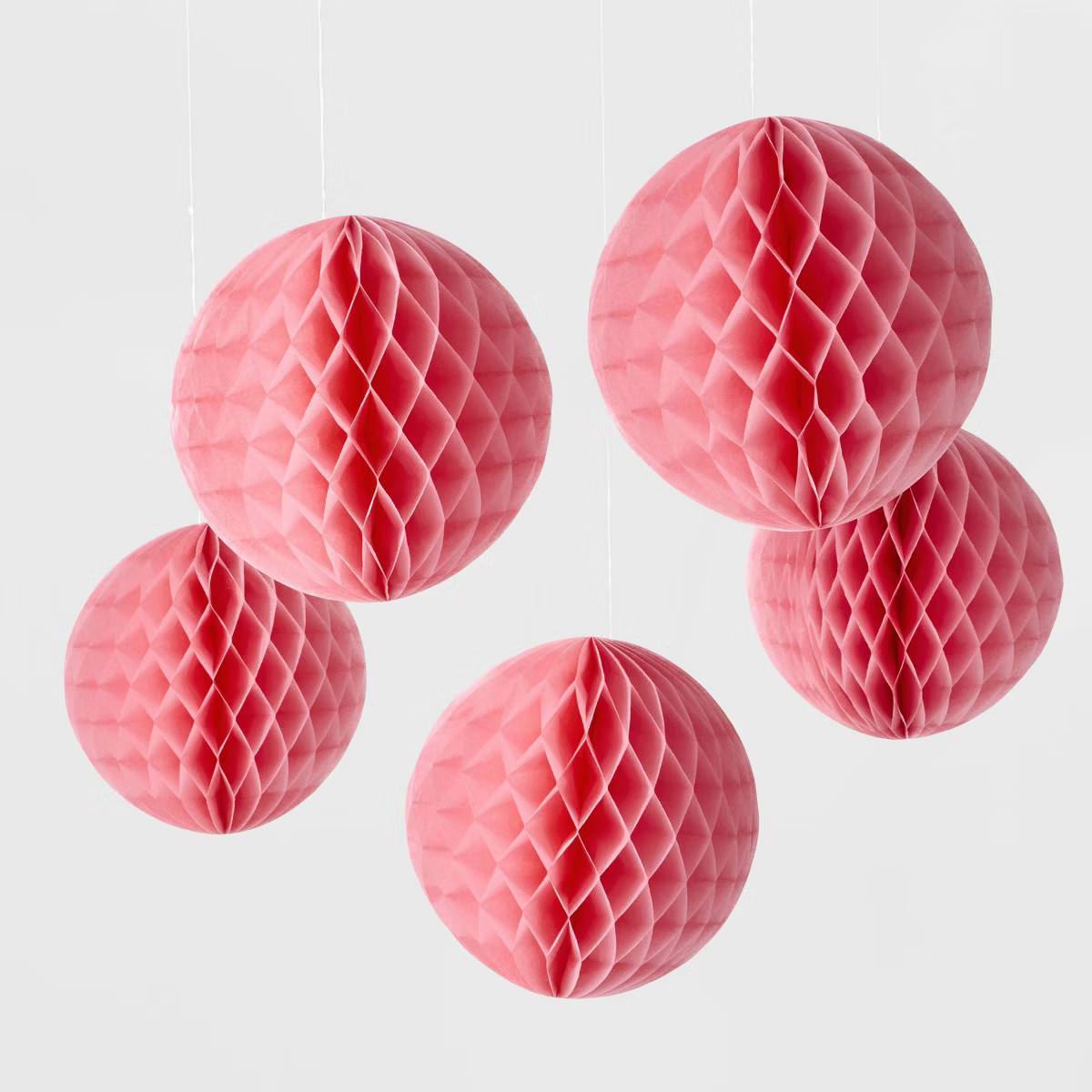 5ct Light Pink Honeycombs - Spritz™ | Target